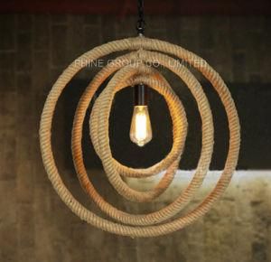 Creative Round Rope Wonderful Pendant Lamp with High Quality