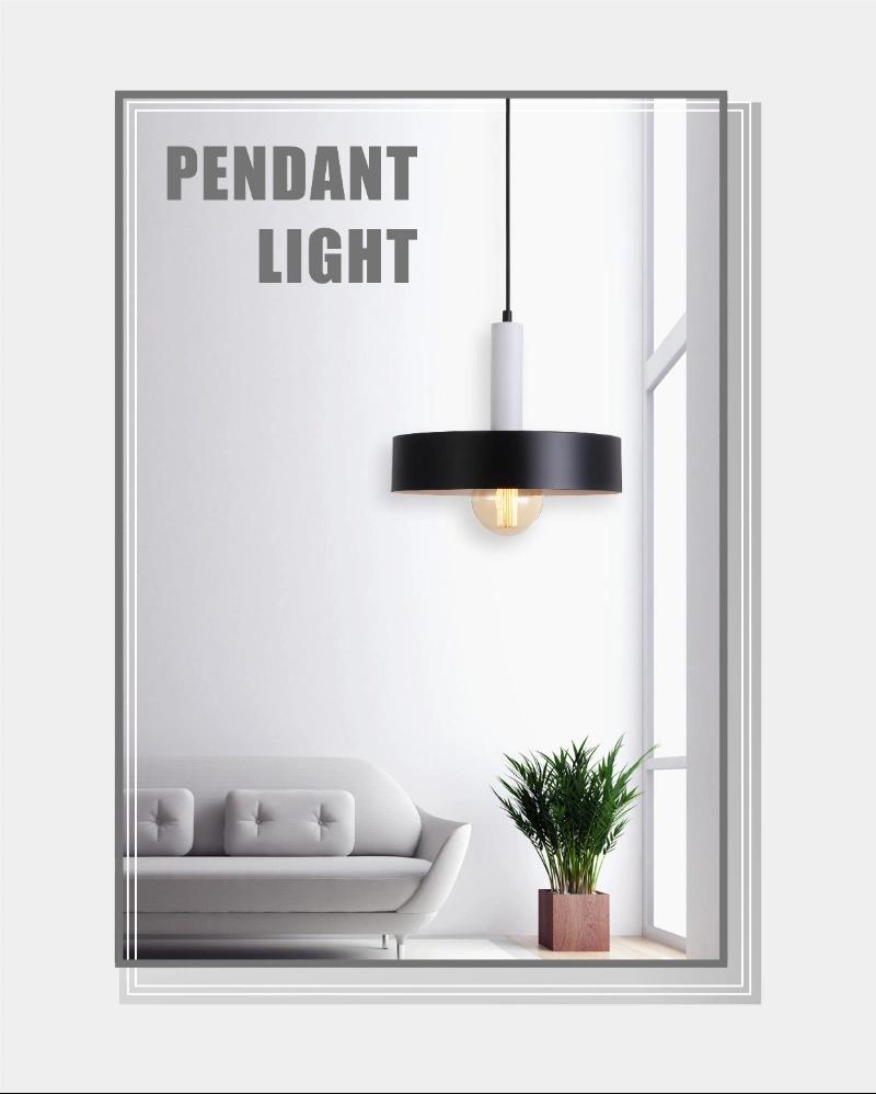 E27 Hanging Ceiling Lamp Interior Iron Pendant Lighting for Home