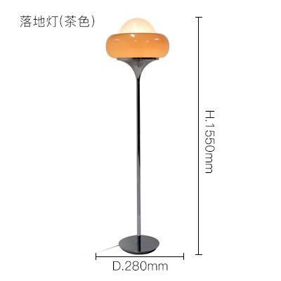Danish LED Floor Lamp Ins Middle Ancient Italian Style Nordic Minimalist Decorative Floor Lamp (WH-MFL-126)