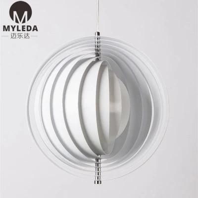 Modern Decoration Pendant Hanging Gold Iron Cage Hanging Lamp