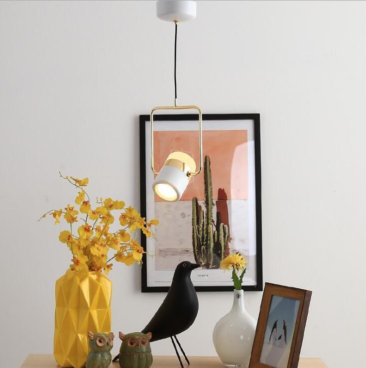 Modern Fanny LED Suspection Hanging Lamp Copper Pendant Lamp