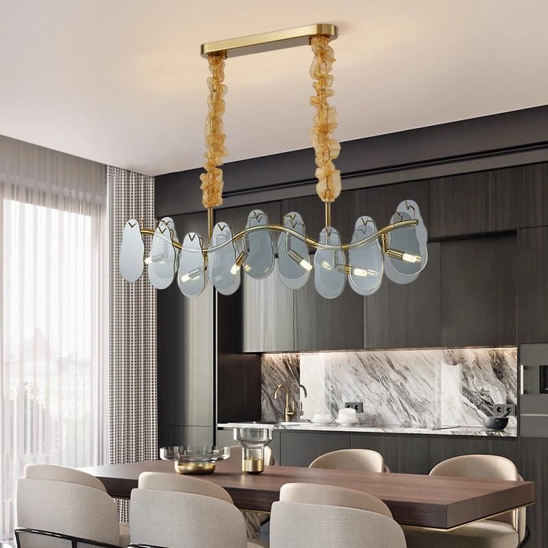Luxry Crystal Light Indoor Lighting Modern Pendant Lamp Chandelier Light for Living Room Dining Room Decoration