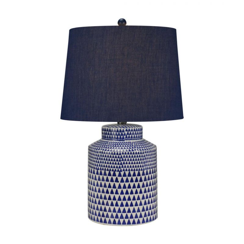 Hot Sale Chinese Classic Style Modern Luxury High Quality Hand Painted Blue and White Porcelain Table Lamp for Home Decor