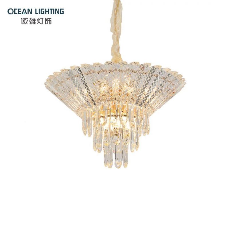 Northern Crystal Chandelier Hanging Lighting LED Pendant Light Chandelier
