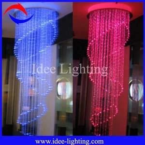 LED Fiber Optic Crystal Chandelier (CH-001)