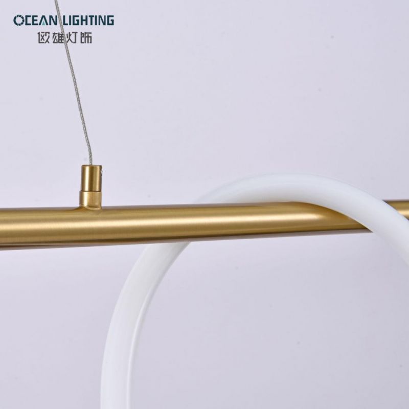 Zhongshan Oceanlamp Modern LED Chandelier Lighting Om82098 L200*H30cm