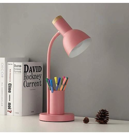 Desk Reading Light with Pen Box for Boys and Girls Bedroom Decoration