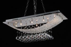 Chrome Plated Flush Mount G4 Crystal Ceiling Lighting