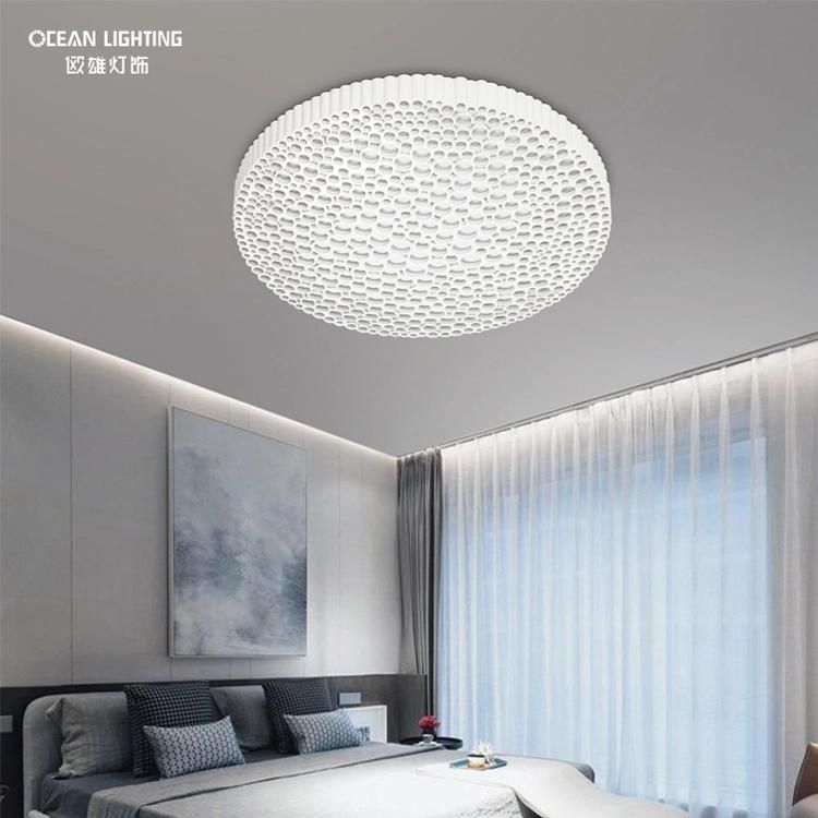 Ocean Lighting Luxury Vintage Living Room Simple LED Modern Ceiling Light for Indoor Lighting