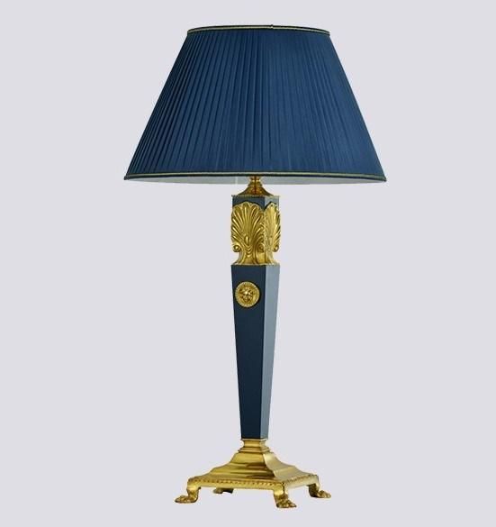 French Desk Lamp Atmosphere Retro Bedroom Bedside Lamp Living Room Study Villa Decoration Creative Copper Lamp