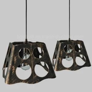 E26 Iron Cage Creative Study Room Ceiling Lamp with Good Price