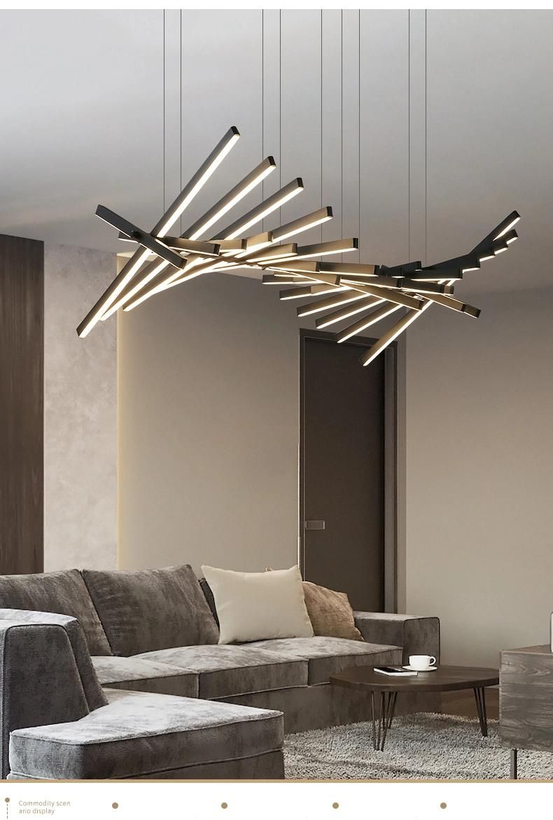 80W LED Nordic Modern Plastic Dining Living Room Cafe Creative Pendant Lights