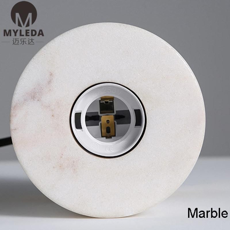Hotel Bedroom Bedside Decorative Marble Table Lamp
