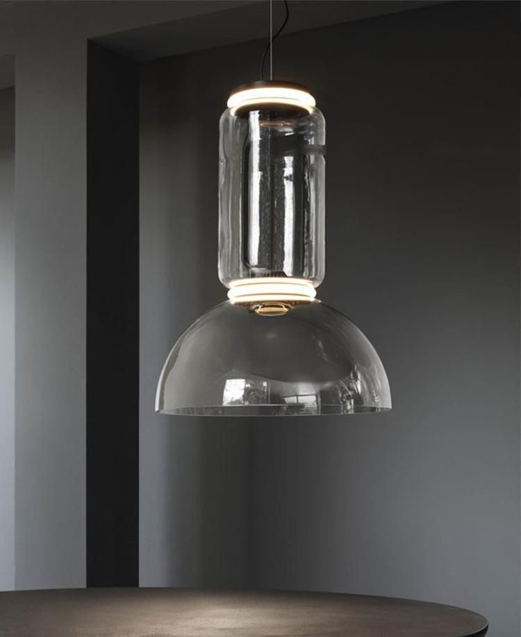 Italy Design Heavy Glass Pendant Light Nordic Modern Hanging LED Pendant Lamp Fixture (WH-GP-35)
