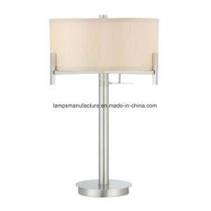 UL/cUL Approve Hotel Table Lamp with Lever Socket Switch