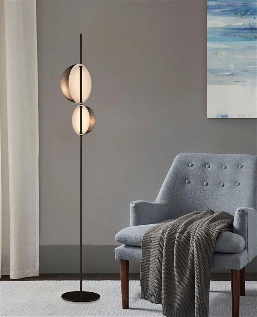 Modern Standing Hotel Lobby Floor Lamp for Project Lobby Lighting