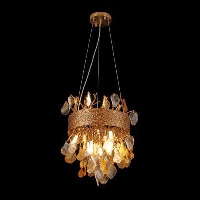 New Postmodern Luxury Decor Small Slice for Living Room Villa Lobby Dining Room Pendant Lights