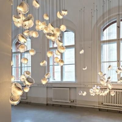 Modern Glass Shade Pendant Light Home Decor Glass Pendant Lamp Nordic Hanging Light for Bedroom