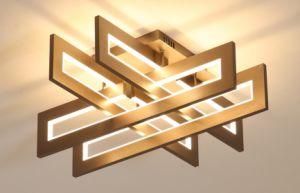 4 Rectangulars Decorative Fancy LED Chandeliers Pendant Lights