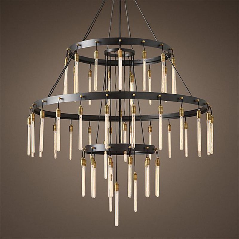 Luxury Indoor Light Decorative Modern Glass Chandelier