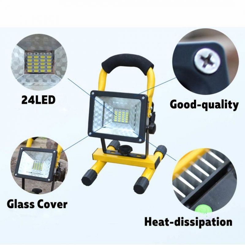 Spotlight Searchlight Camping Light Rechargeable Handheld Work Light