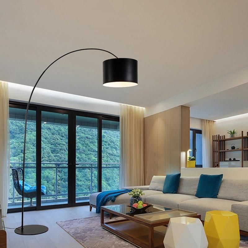 Living Room Floor Lamp Nordic Modern Exhibition Hall Fishing Floor Lamp