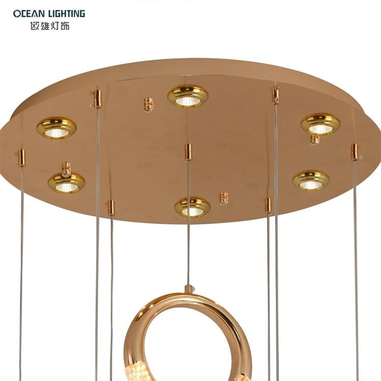 Indoor Pendant Lamp Clear Acrylic Modern Luxury Pendant Light