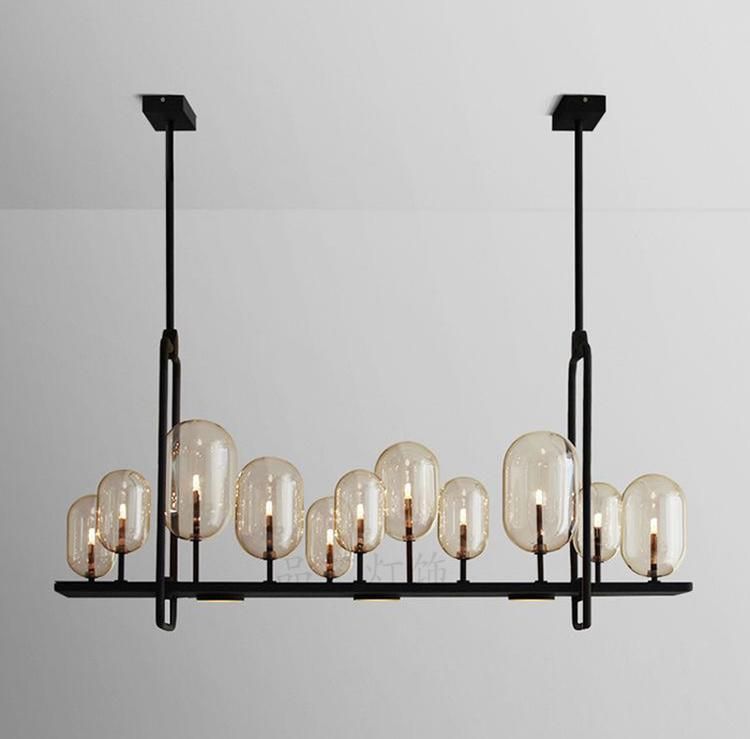 Rectangle Vintage Pendant Lights for Indoor Farmhouse Kitchen Bar Lighting Decor (WH-VP-52)