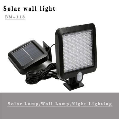 Outdoor Solar Garden 56LED Motion Senson Light Wall Lamp