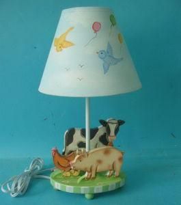 Wooden Cartoon Table Lamp (SFW0677)