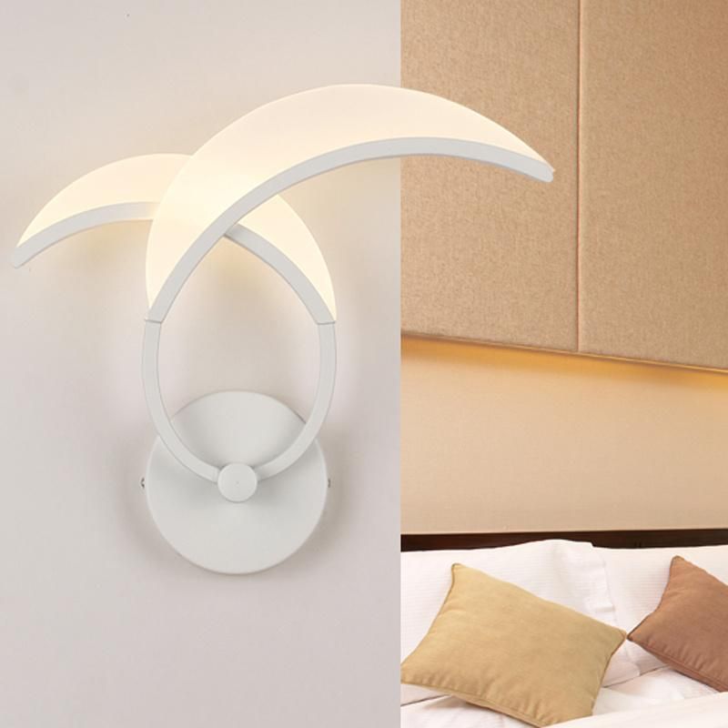 Simple Bedside Wall Lamp LED Bedroom Creative Lamps Warm Hallway Wall Light