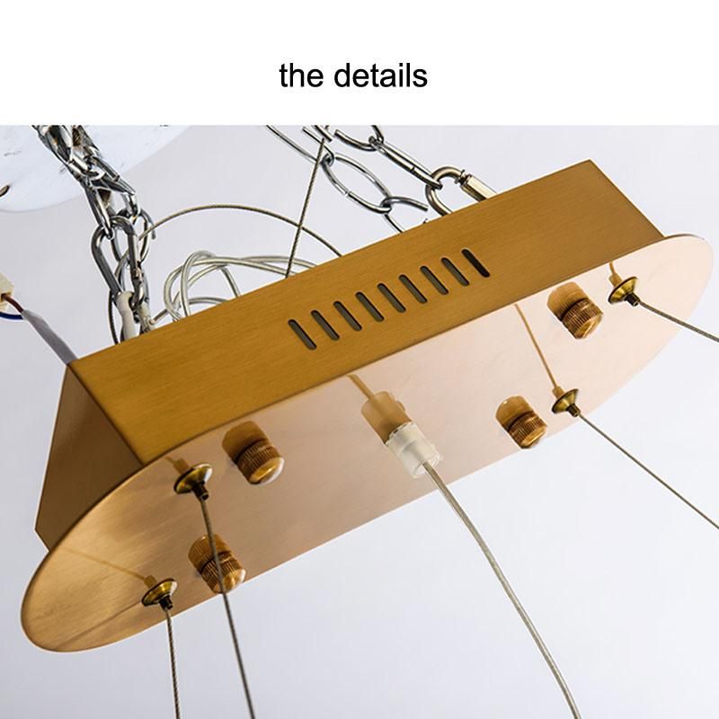 Modern Restaurant Bedroom Living Room Hotel Crystal Decoration Chandelier Pendant Lighting