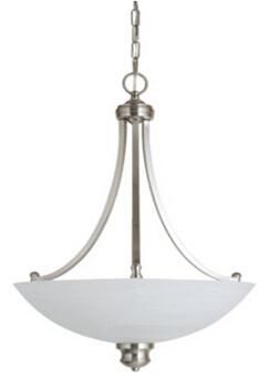 Modern Round Glass Pendant Light with ETL