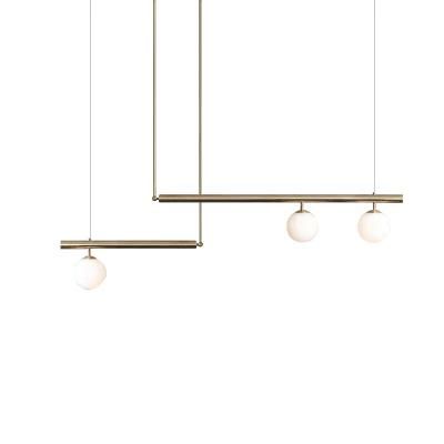 Modern Minimalist Hanging Linear Pendant Lamp