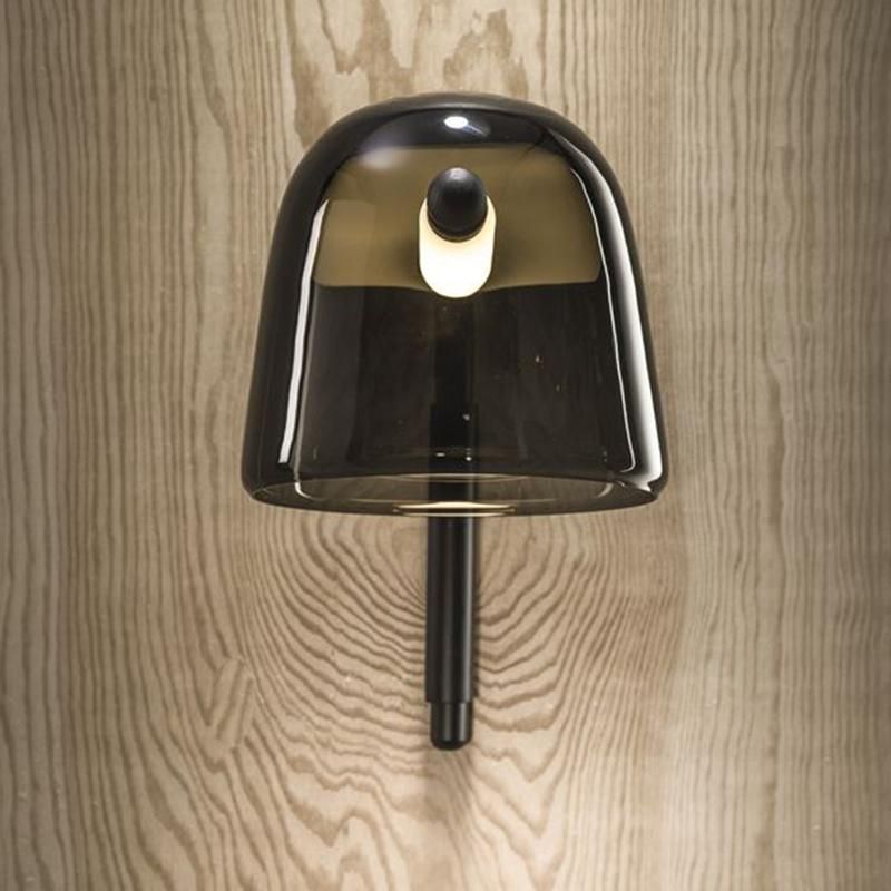 Modern Mona Glass Wall Lamps Nordic LED Wall Sconce Light (WH-OR-79)