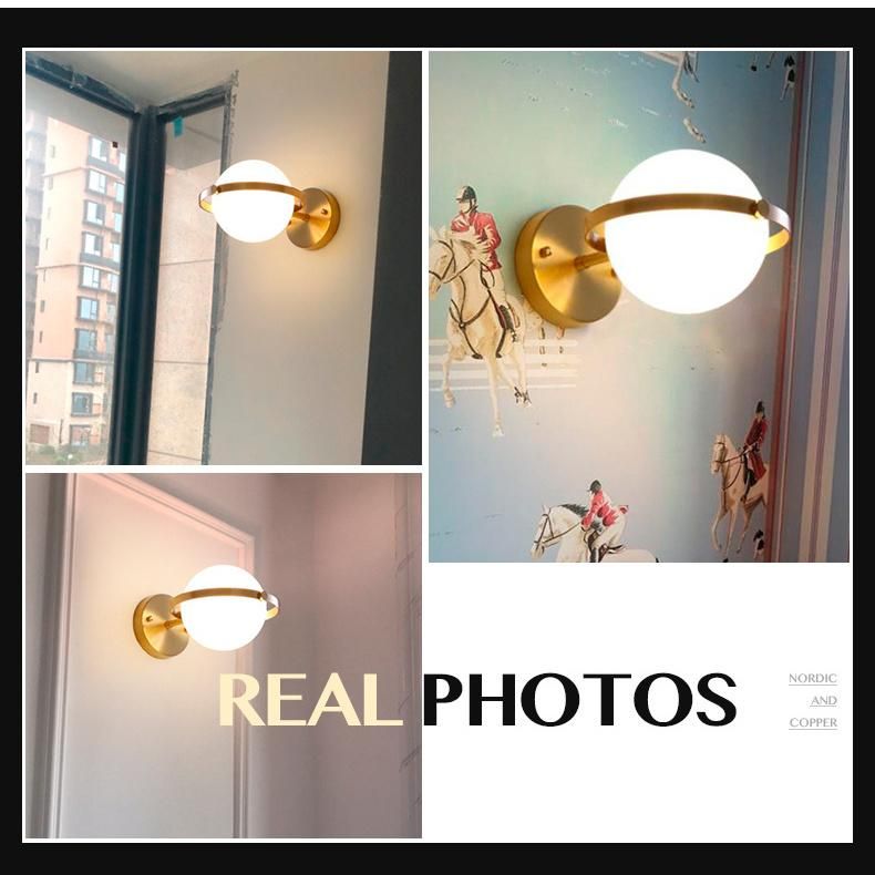 Modern Wall Lamp Noric All Copper Wall Lamps for Living Room Bedroom LED Wall Sconce (WH-OR-217)