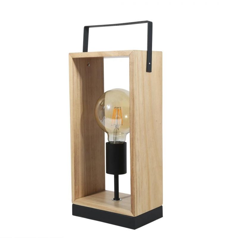 Wood Modern Lamp Shade Pendant Lighting Table Light