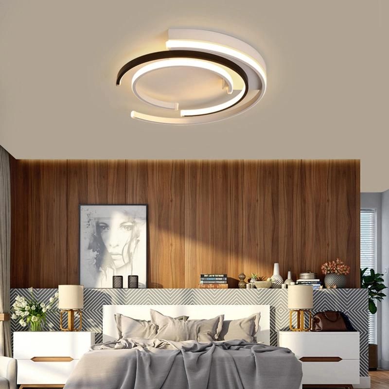 Nordic Simple Modern Bedroom Lamp Warm and Romantic Light Luxury Ceiling Light