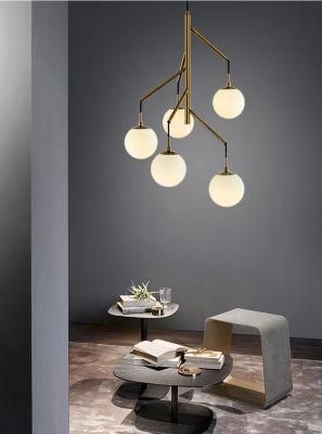 Glass Chandelier in Modern Restaurant Modern Lighting Online