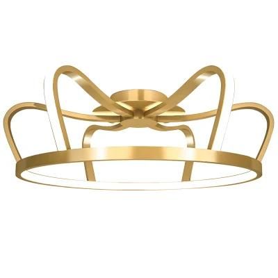 Bedroom Ceiling Light Crown Children Room Light Creative Personality LED Lamp