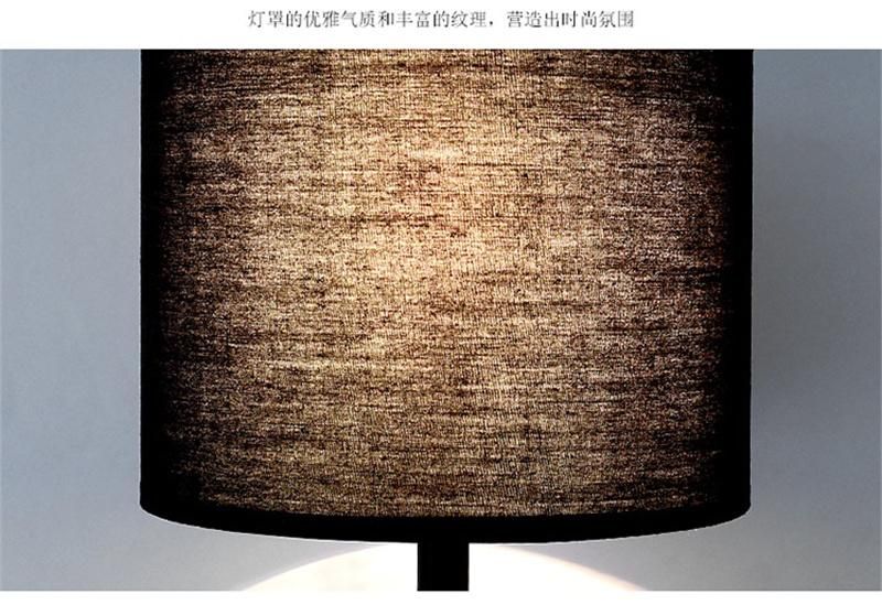 LED Antler Table Lamp Nordic Dimmable Desk Lamp Bedroom Bedside Hotel Black Study Lamp (WH-VTB-27)