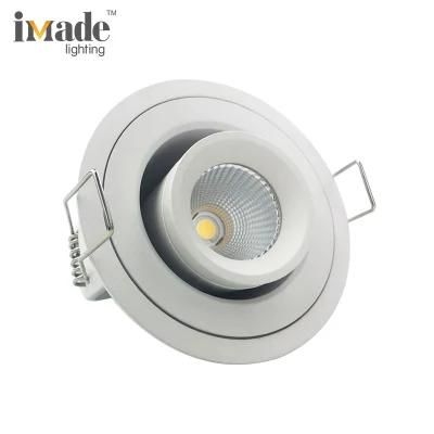 Factory OEM ODM 10W Die-Casting Aluminum Spot Recessed COB LED Downlight