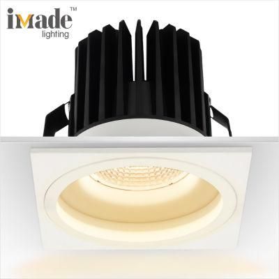 LED Square Ceiling Spotlights Recessed COB LED Lights Downlight