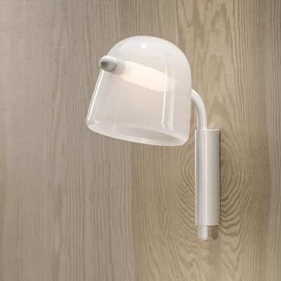 Modern Mona Glass Wall Lamps Nordic LED Wall Sconce Light (WH-OR-79)