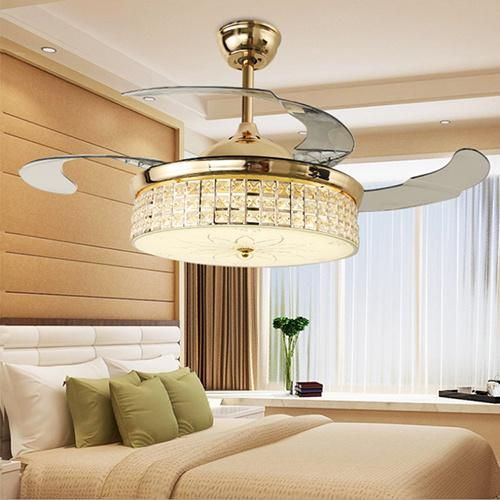 Pendant Lamp Crystal Fun Light with Blue Tooth and Control for Dinner Room