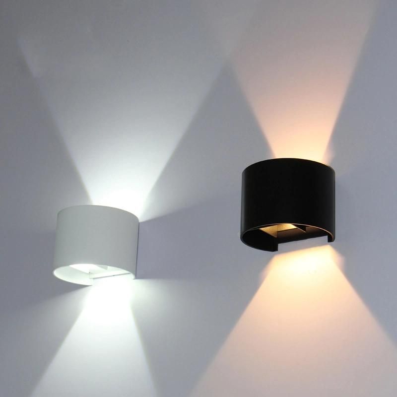 Outdoor LED Wall Lights Industrial White Wall Light Modern Black Wall Light Rainproof