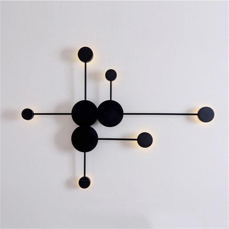 Modern Simple LED Wall Lamps Living Room TV Wall Bedroom Bedside Lamp Nordic Home Decor Designer Corridor Hotel Iron Wall Lights