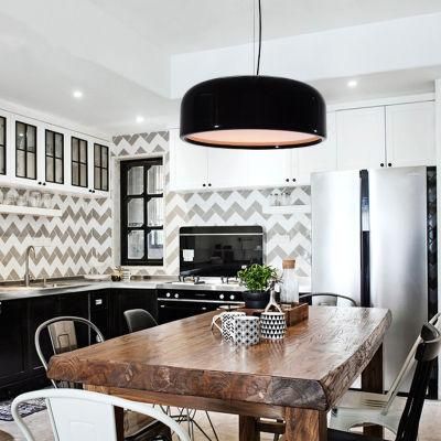 Vintage Pendant Light Hotel Bar Restaurant Light Pan White Black Pendant Light Suspension Pendant (WH-AP-233)