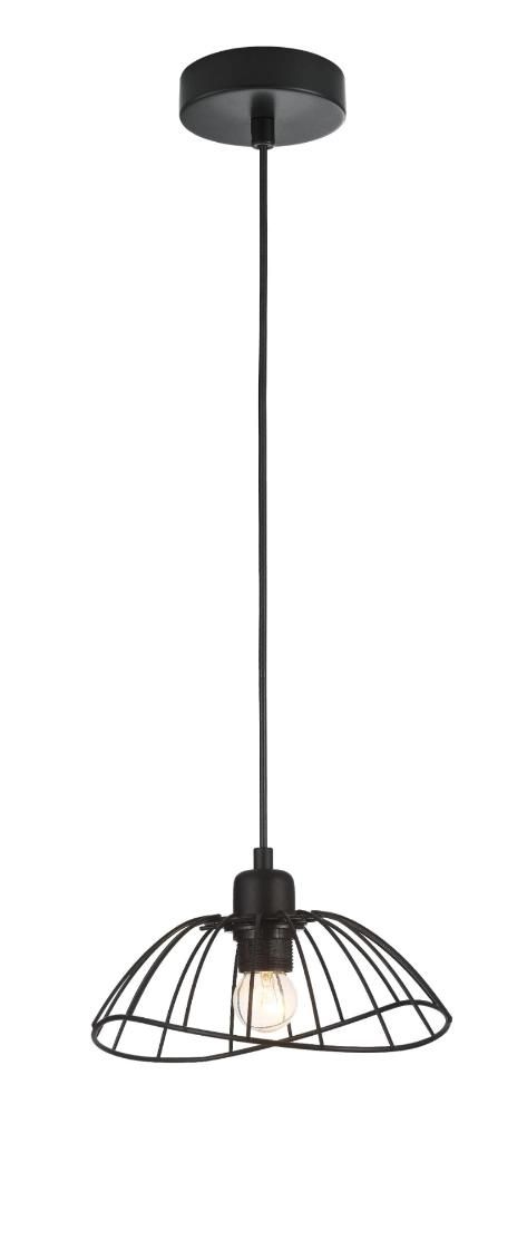 New Modern Simple Black Iron Home Decoration Pendant Light (DKH018-1BK)