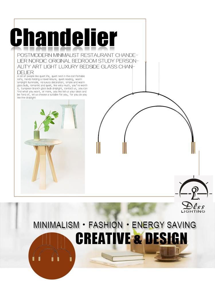 Italy Style Decorative Design for Indoor Room Chandelier Lamp GU10